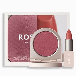 ROSE INC
Cream Color Blush and Lipstick Gift Set: Hibiscus/Poetic